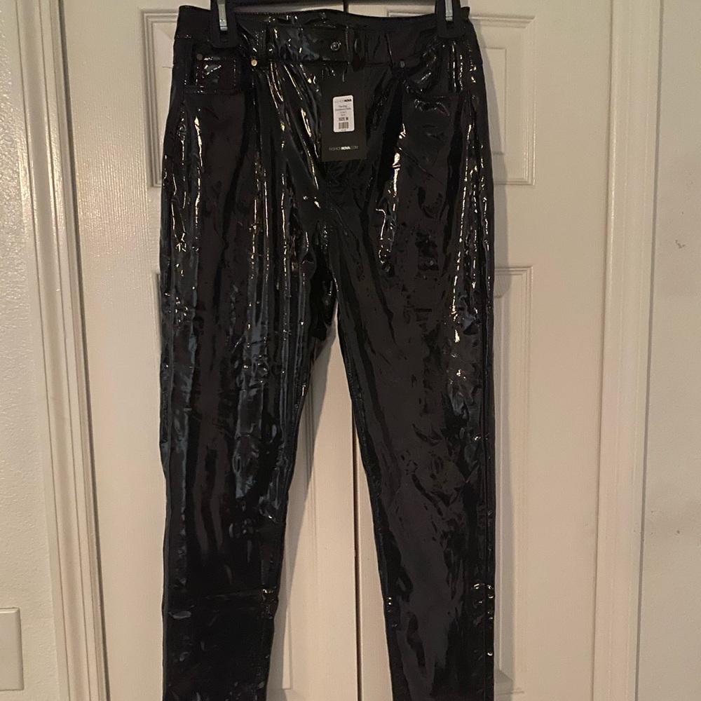 Fashion nova shiny pants